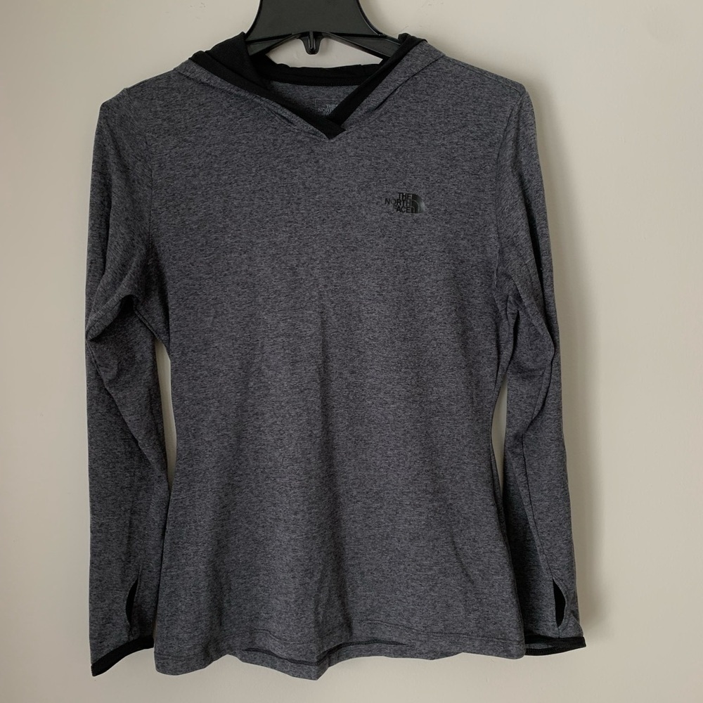THE North Face Lightweight Long Sleeve Pullover Hooded FlashDry Sweater Size S.